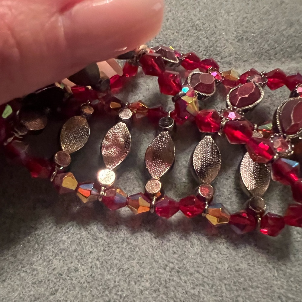 Crystal stretch bracelet - Picture 4 of 6
